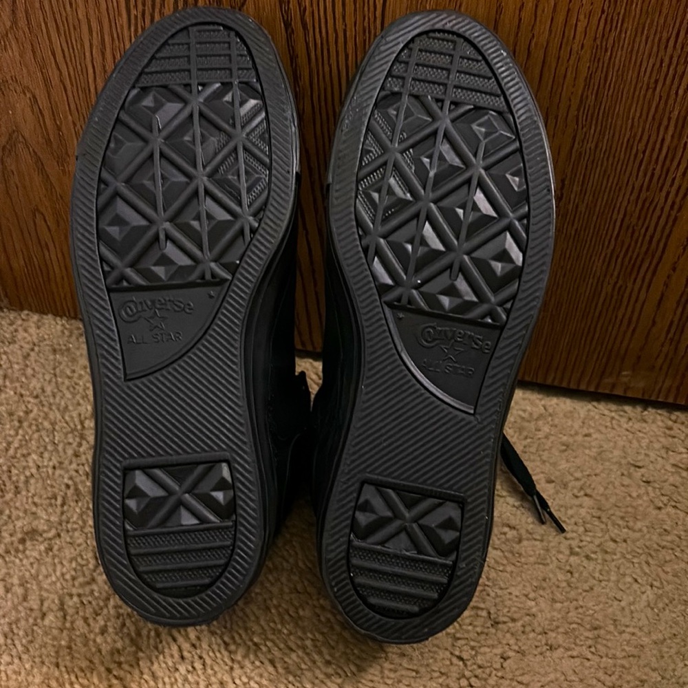 Black High Top Converse - Picture 3 of 4